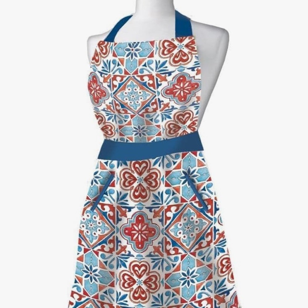 Colorful Floral Apron